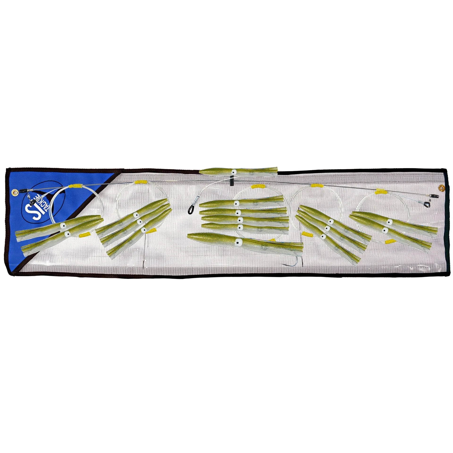 6" Flexi Spreader Bar: (40" Bar   6" Teaser Squid   9" Stinger)