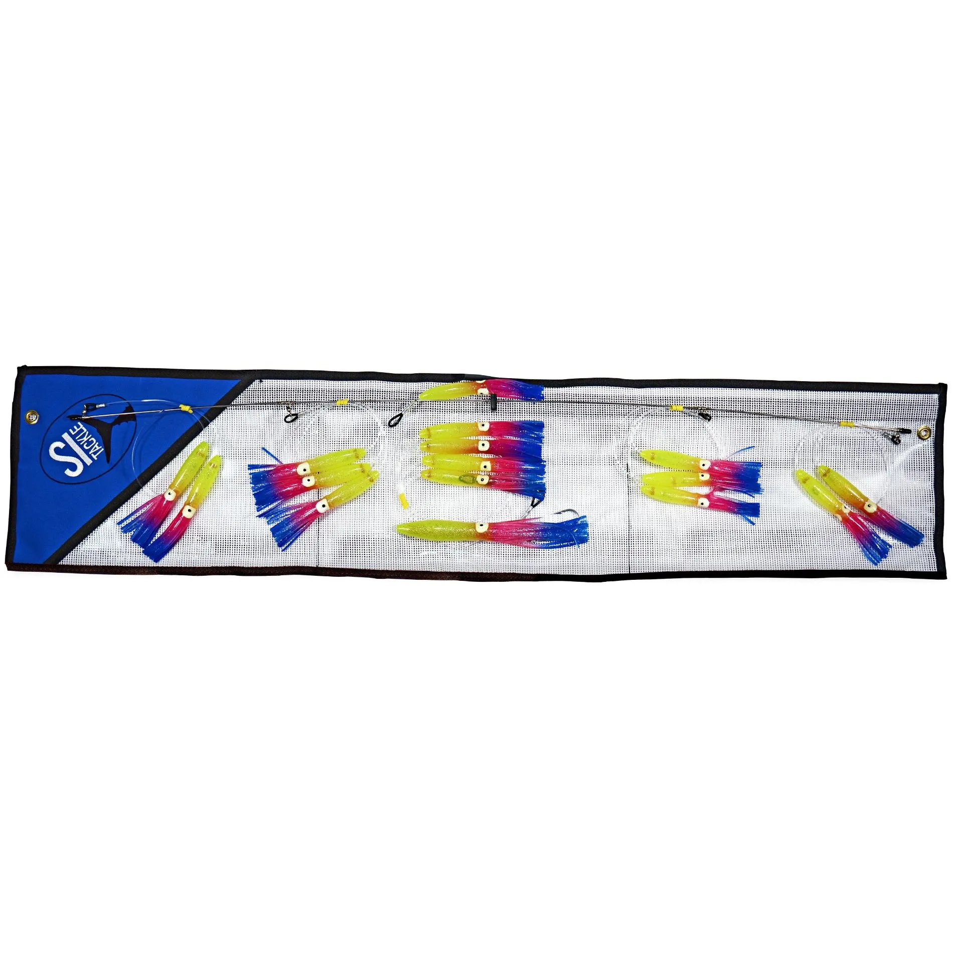 6" Flexi Spreader Bar: (40" Bar   6" Teaser Squid   9" Stinger)