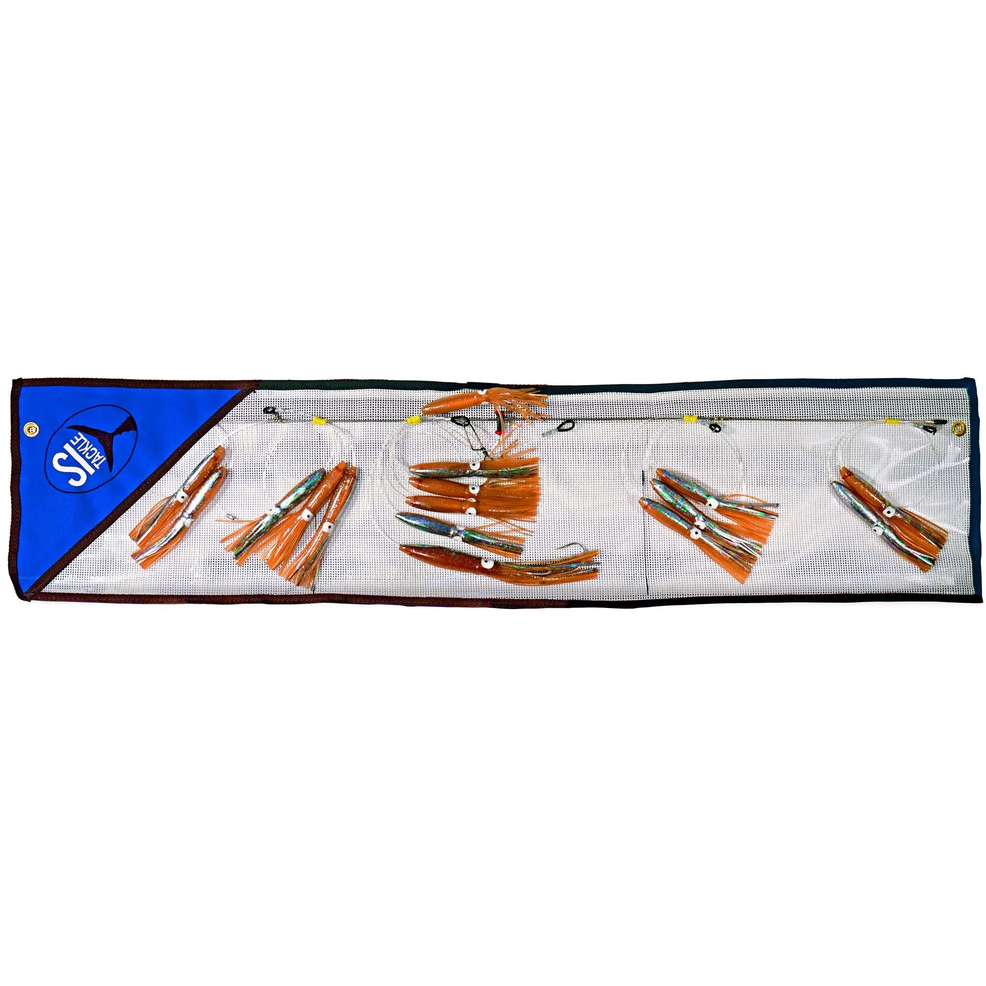 6" Flexi Spreader Bar: (40" Bar   6" Teaser Squid   9" Stinger)