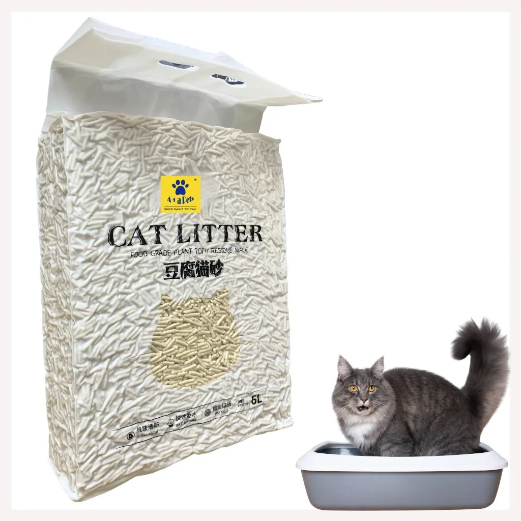 A a Pets' Tofu Pure Natural Dust Free Cat Litter - 6L