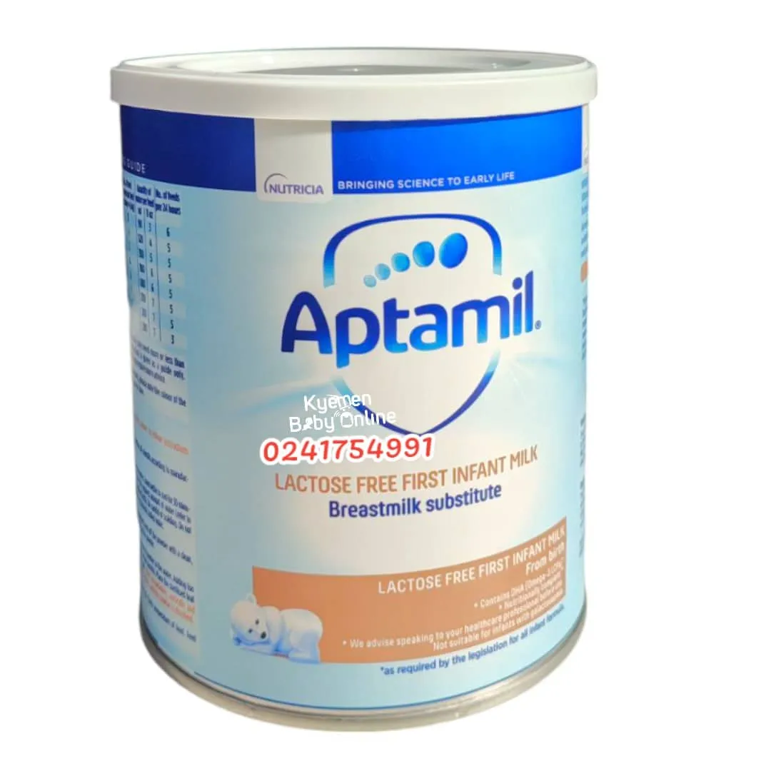 Aptamil Lactose Free First Infant Milk (Breastmilk Substitute) 400g