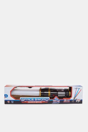 Assorted Telescopic Sword Set With Light And Sound (Including Batteries)