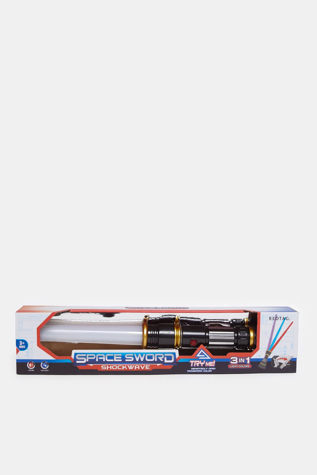 Assorted Telescopic Sword Set With Light And Sound (Including Batteries)