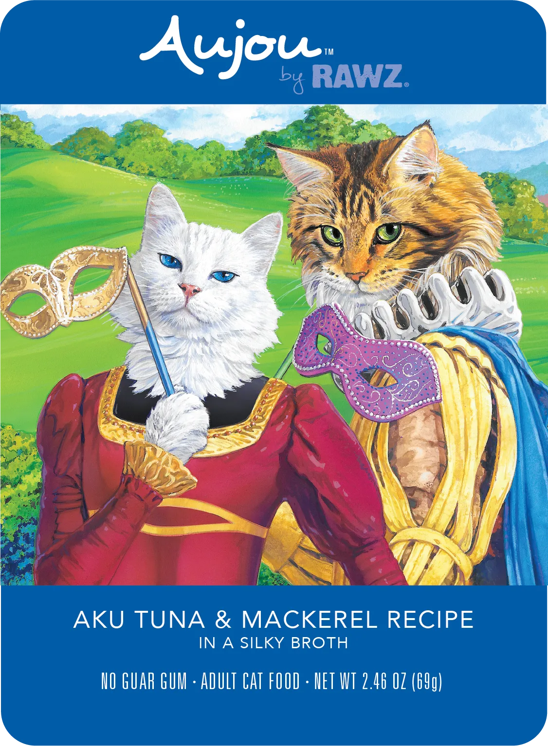 Aujou By RAWZ - Shredded Cat Food Pouches