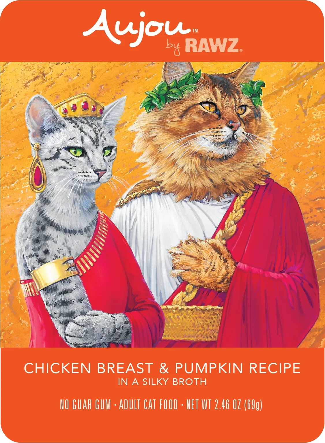 Aujou By RAWZ - Shredded Cat Food Pouches