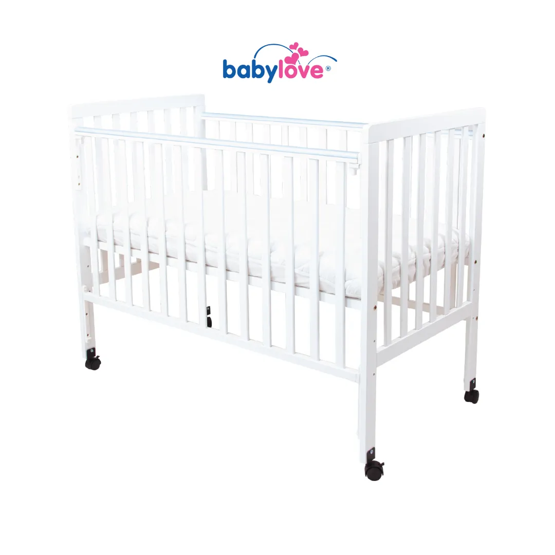 Babylove Solid Wood Cot ( 120x60cm )