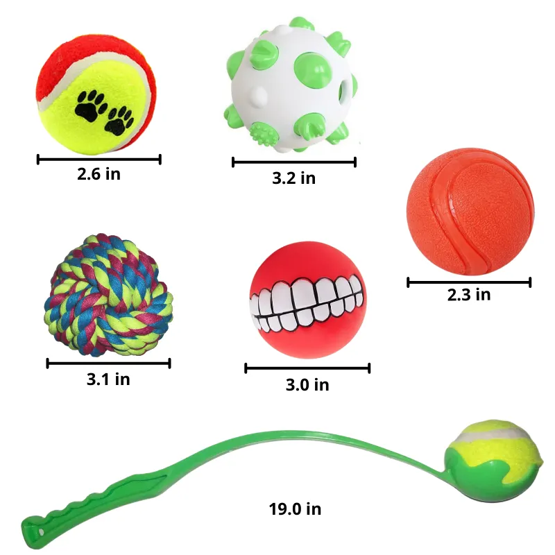 Ball Bundle for Large Dogs - Gifts for dogs (Ball collection)