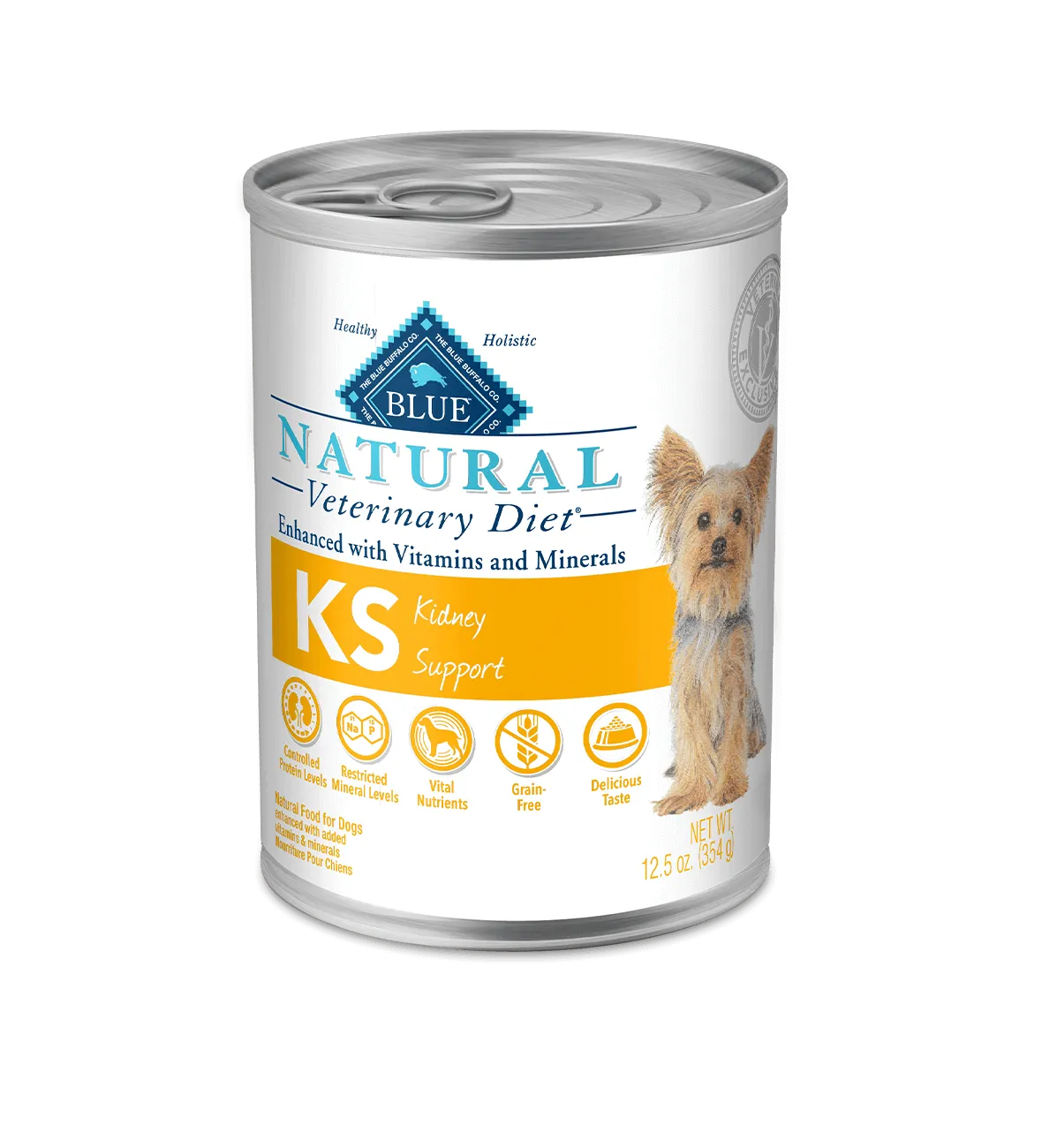 Blue Buffalo BLUE Natural Veterinary Diet KS Kidney Support Wet Dog Food