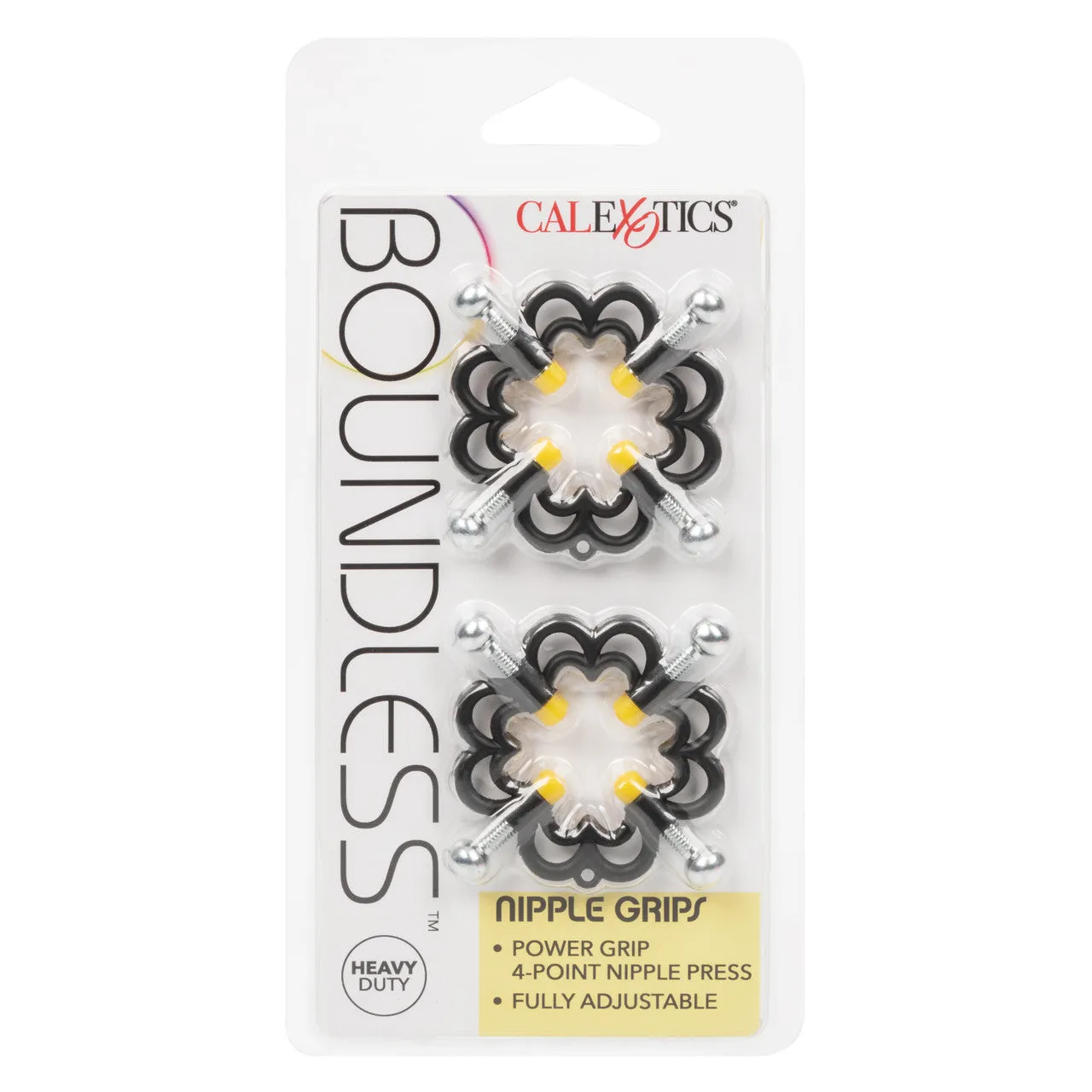 BOUNDLESS NIPPLE GRIPS CLAMPS Adjustable Metal Screw-Down Press with Power Grip Cote