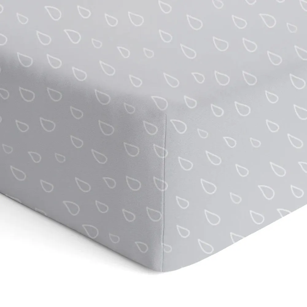 Bubba Blue Nordic 2pk Jersey Cot Fitted Sheet