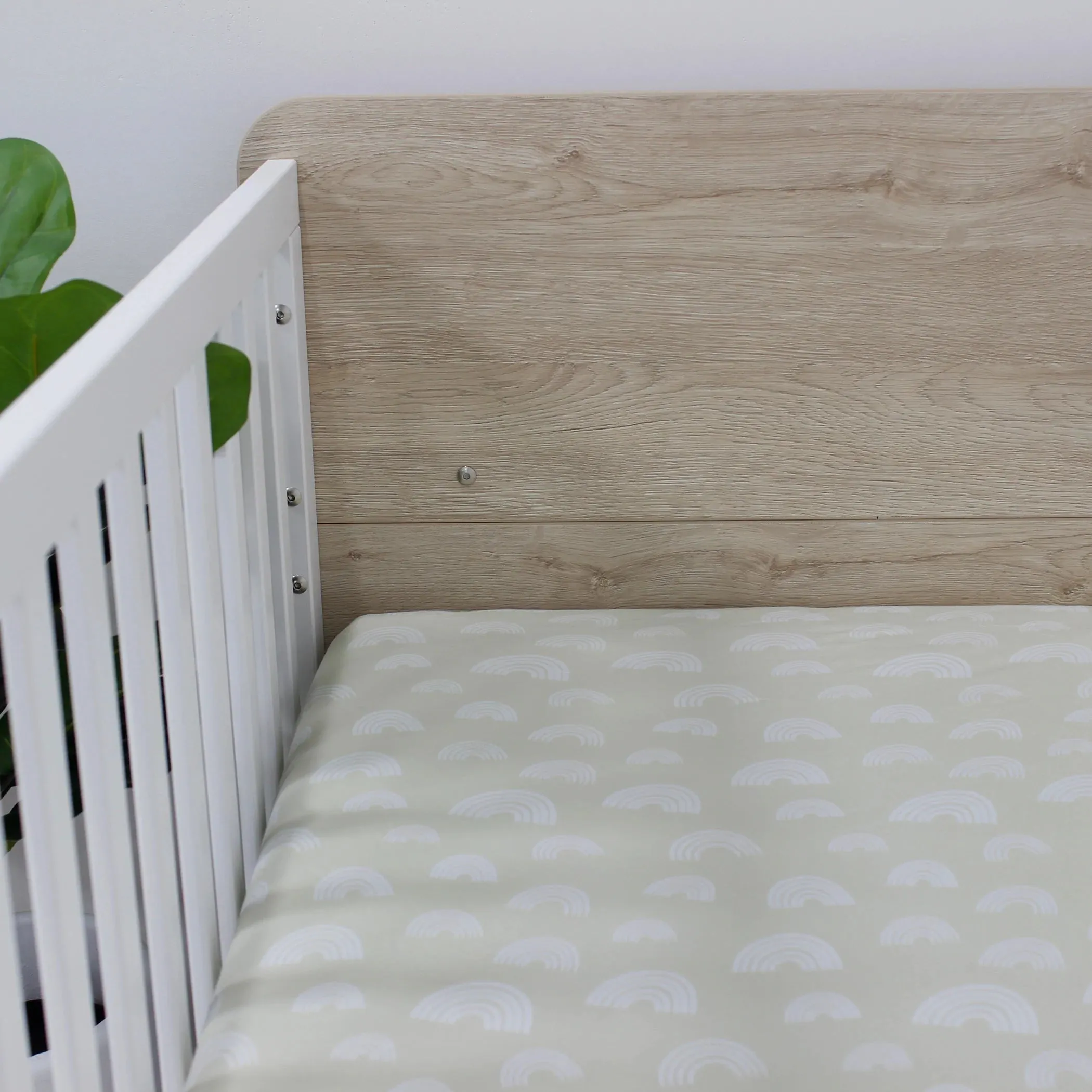 Bubba Blue Nordic 2pk Jersey Cot Fitted sheets - Grey/Sand
