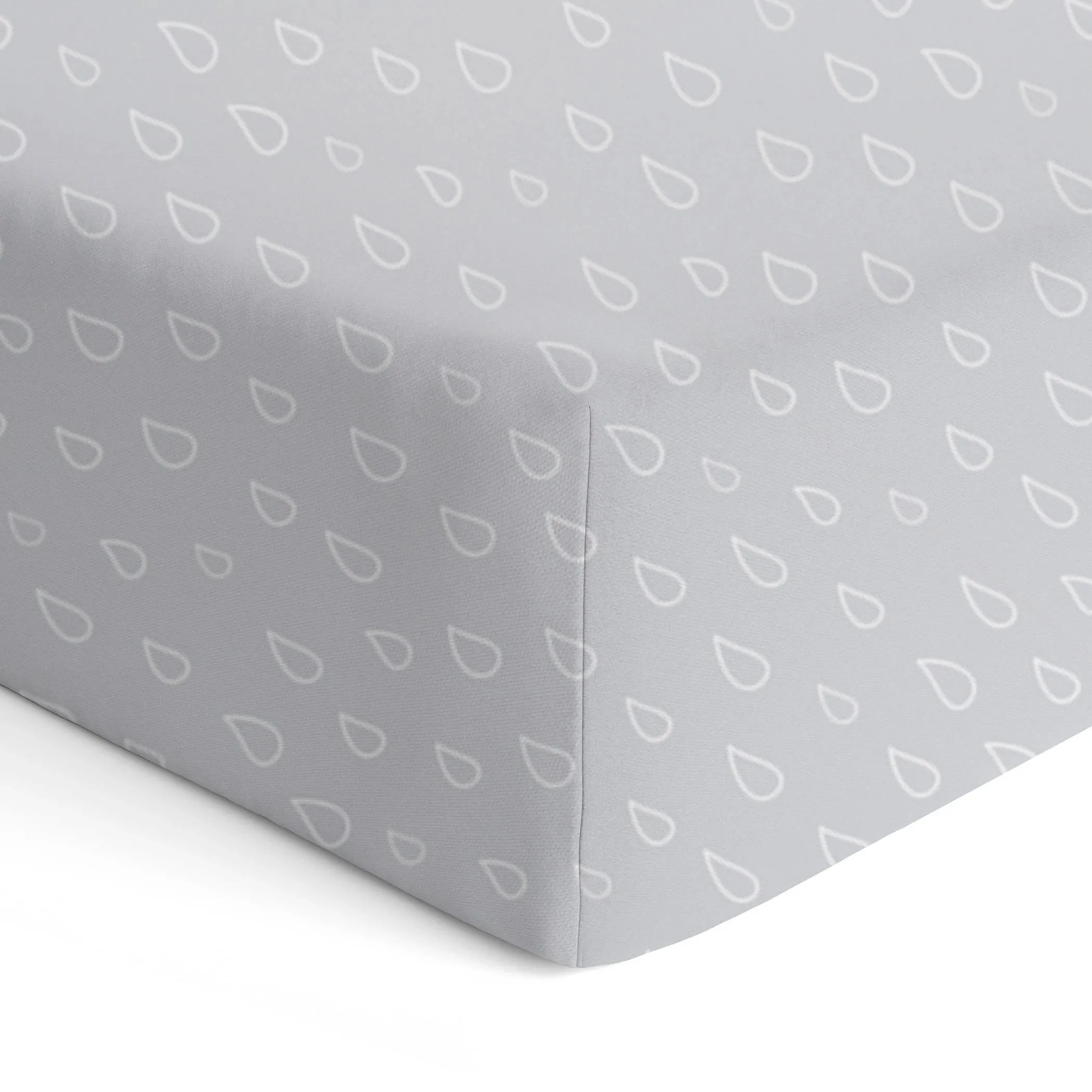 Bubba Blue Nordic 2pk Jersey Cot Fitted sheets - Grey/Sand