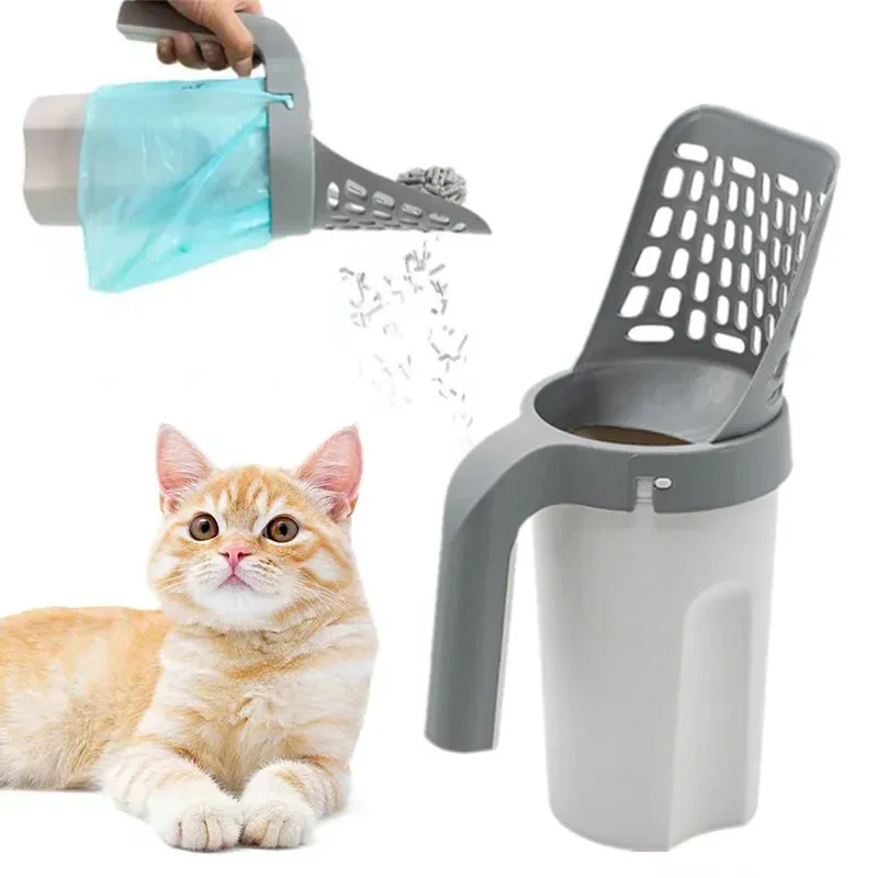 Cat litter scooper