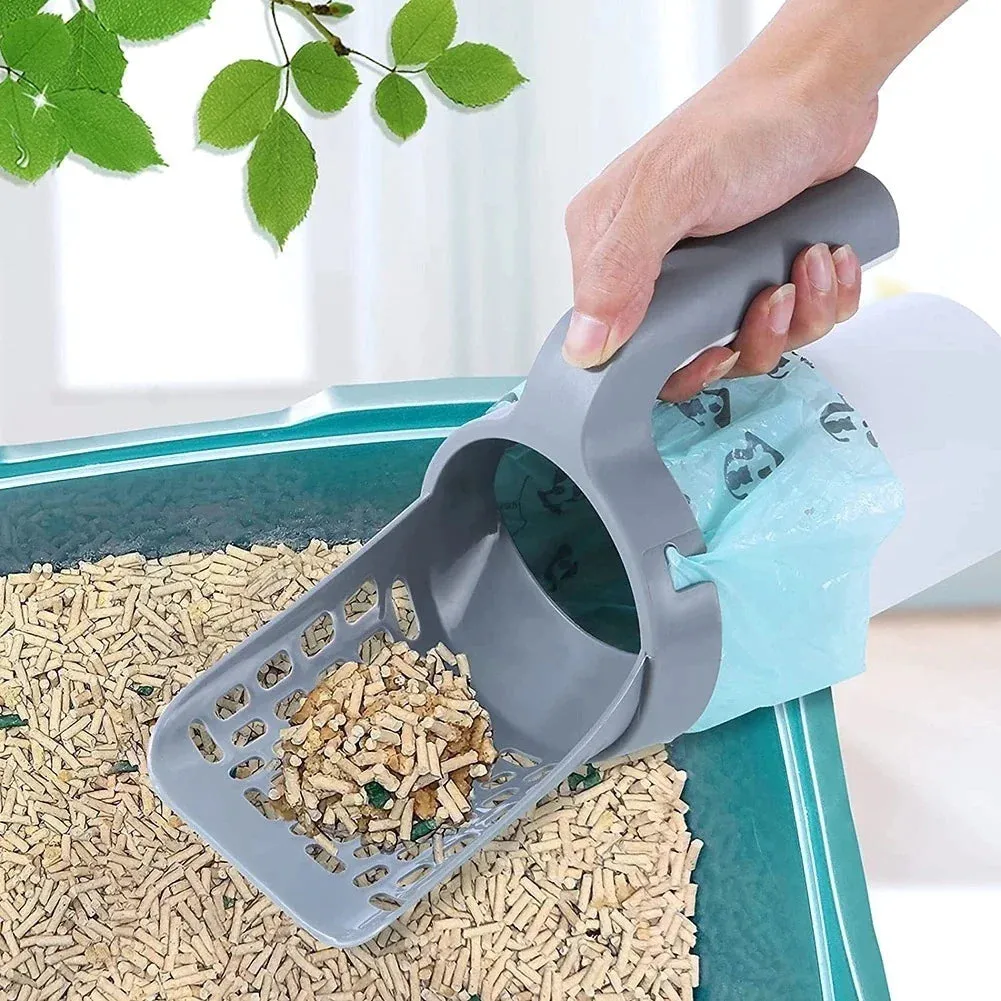 Cat litter scooper