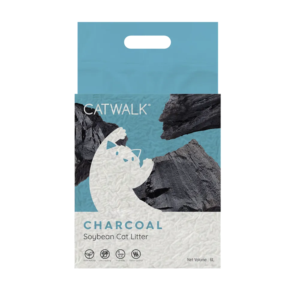 Catwalk Cat Litter Soybean Charcoal 6L