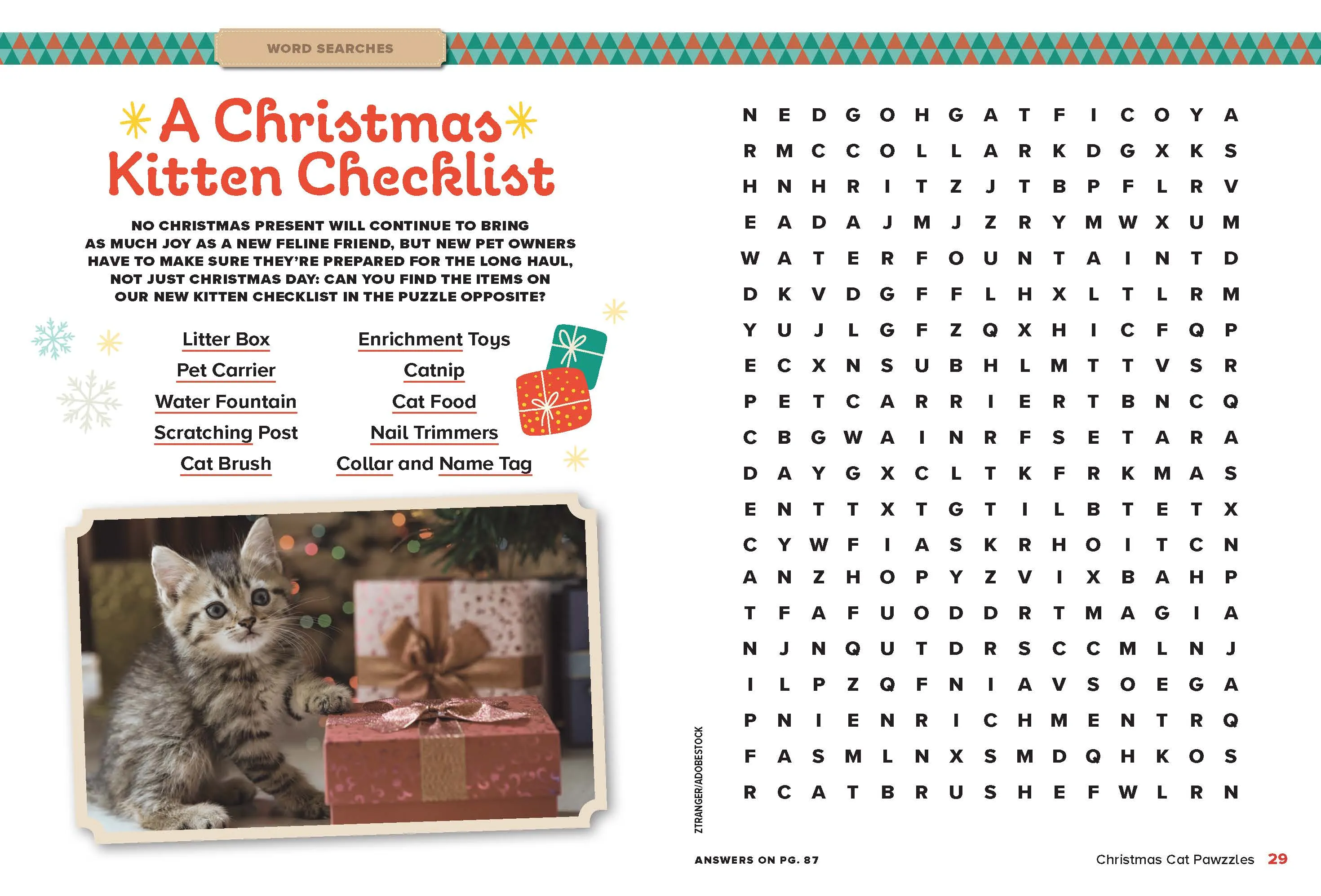 Christmas Cat Pawzzles - Brain Teasers, Crosswords, Scrambles, Yuletide Rhymes, Holiday Trivia, Feline Facts, Santa's Kittens, Classic Characters, Stocking Stuffer, Solutions, Unplug & De-Stress!
