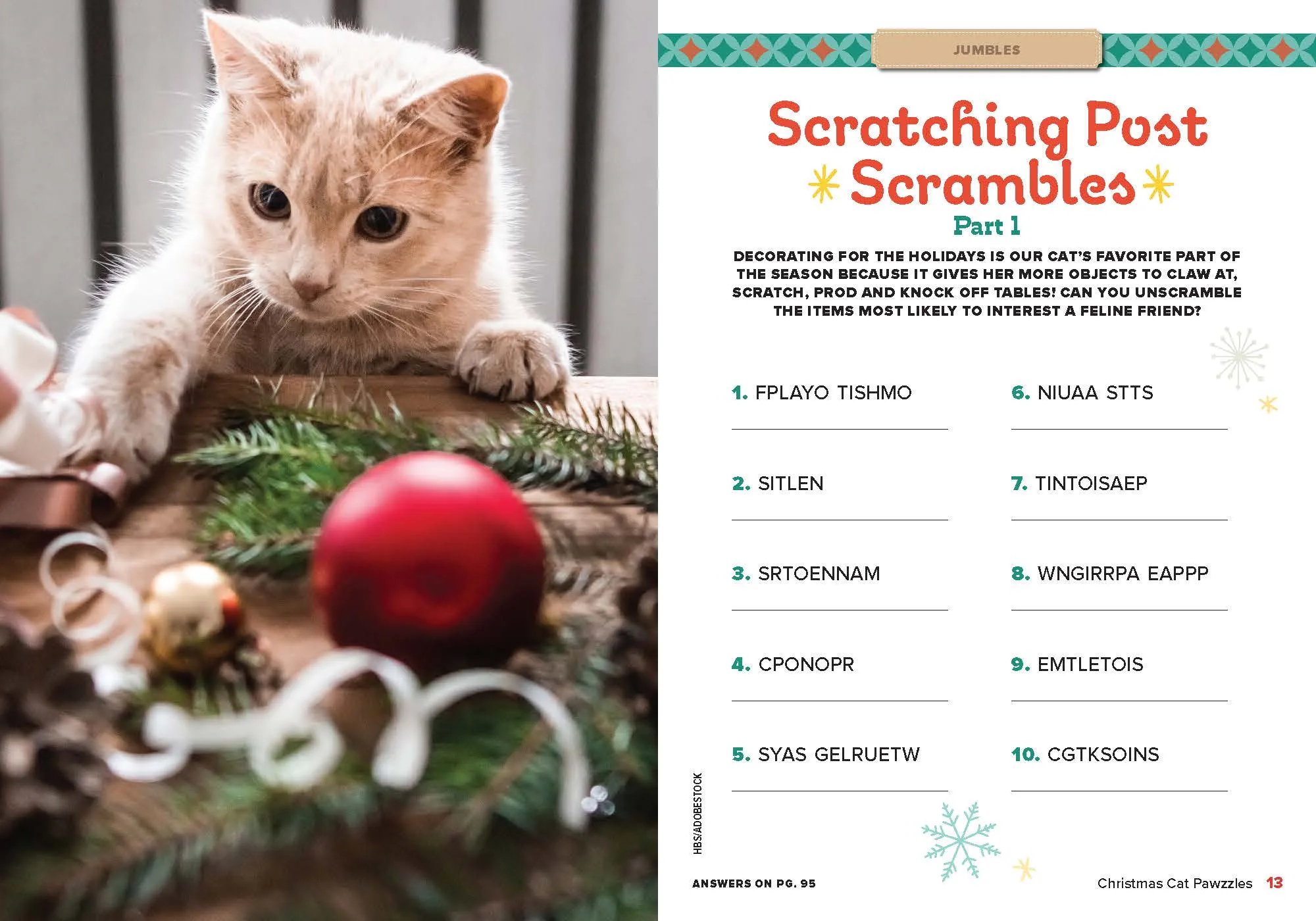 Christmas Cat Pawzzles - Brain Teasers, Crosswords, Scrambles, Yuletide Rhymes, Holiday Trivia, Feline Facts, Santa's Kittens, Classic Characters, Stocking Stuffer, Solutions, Unplug & De-Stress!