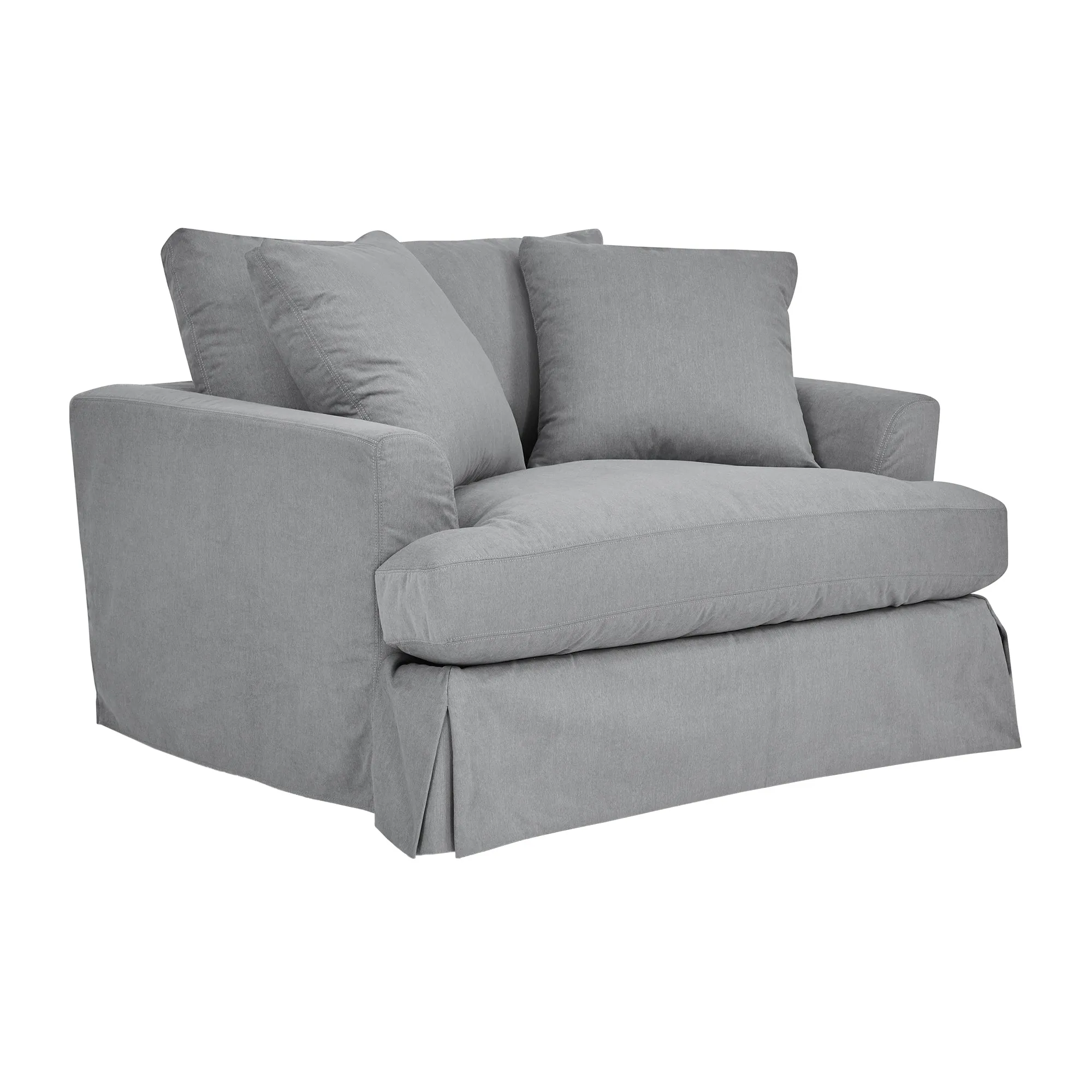 Ciara 53 in. Upholstered Chair and a Half