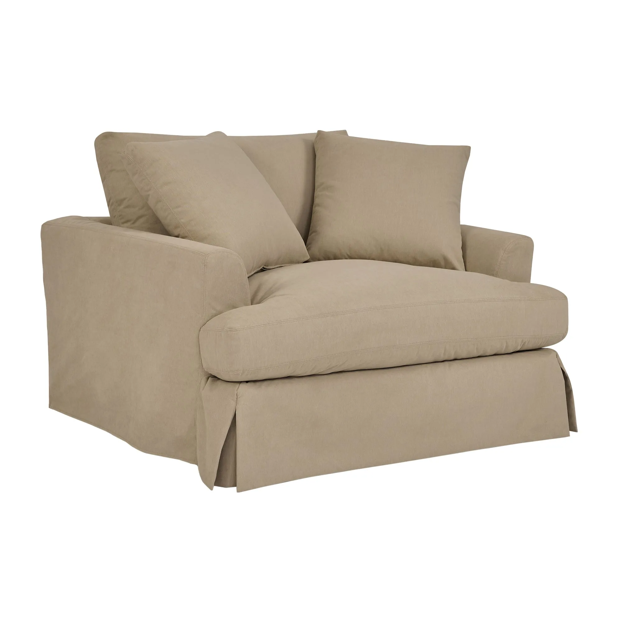 Ciara 53 in. Upholstered Chair and a Half