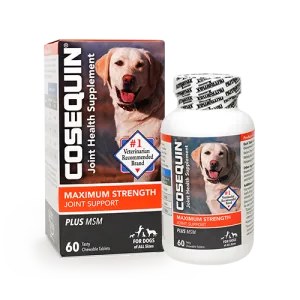 COSEQUIN® Maximum Strength Plus MSM Chewable Tablets