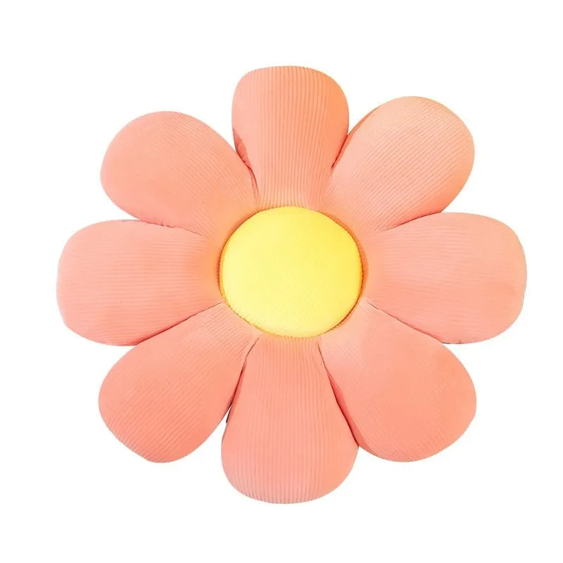 Cute Floral Sunflower Pillow