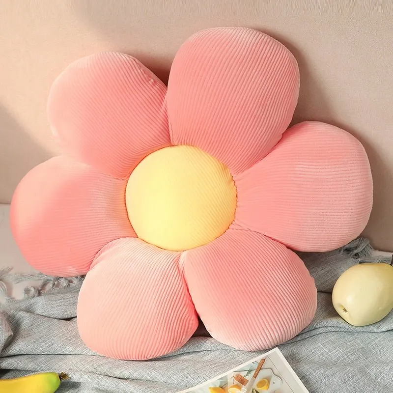 Cute Floral Sunflower Pillow