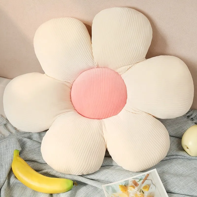 Cute Floral Sunflower Pillow