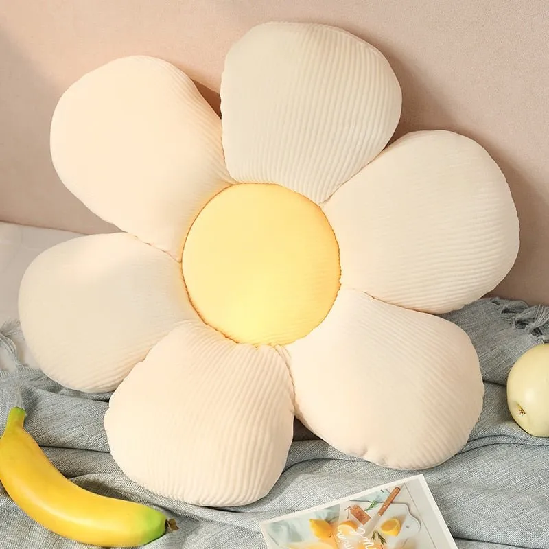 Cute Floral Sunflower Pillow