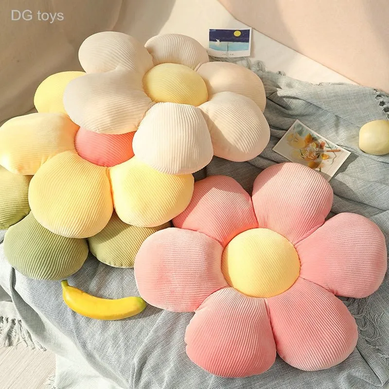 Cute Floral Sunflower Pillow