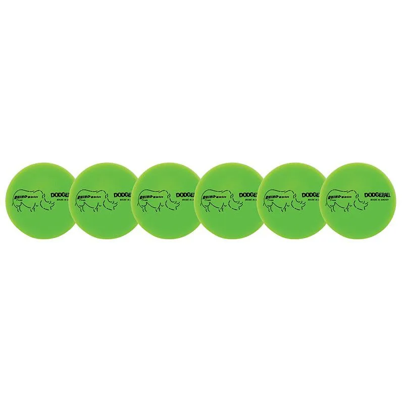 DODGEBALL SET-6 RHINO SKIN GREEN