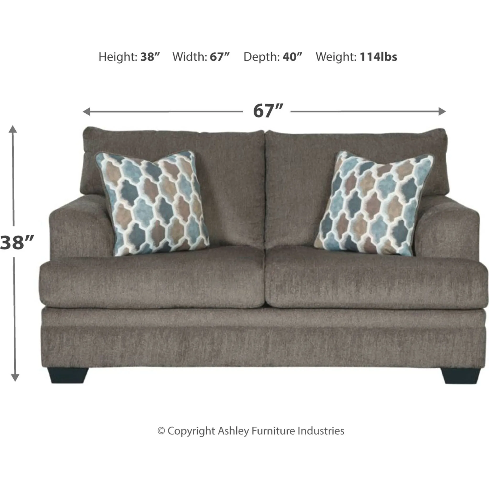 Dorsten Loveseat