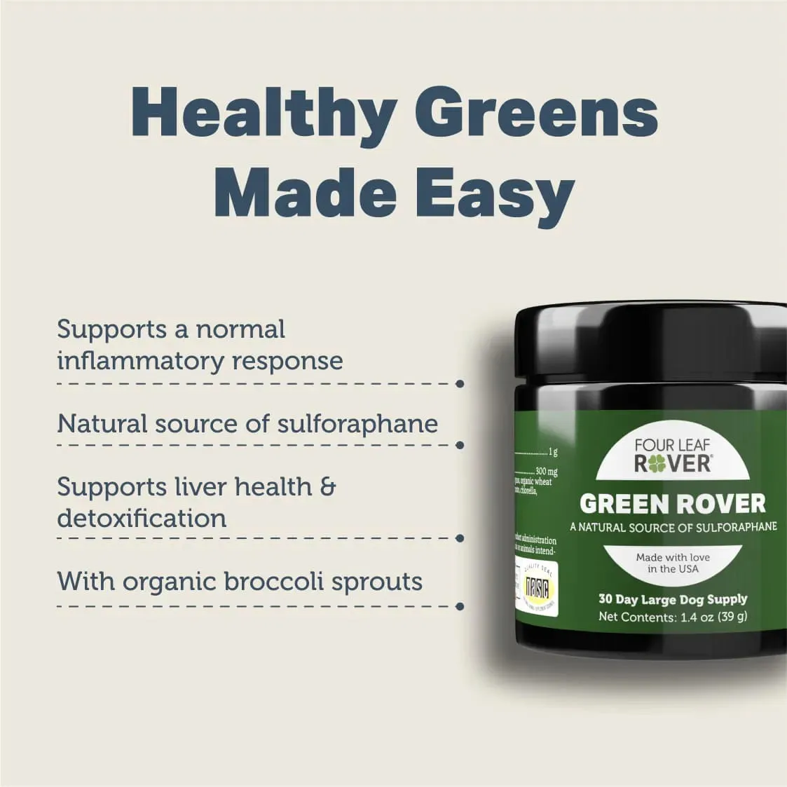 Four Leaf Rover Green Rover 1.4oz