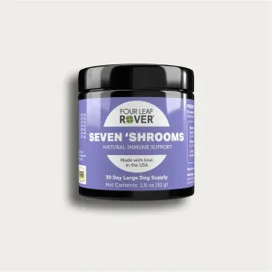 Four Leaf Rover Seven 'Shrooms Natural Immune Support for Dogs 1.8oz