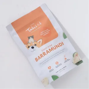 Freeze Dried Barramundi Treats for Dogs and Cats