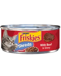 Friskies Shredded Beef Canned Cat Food