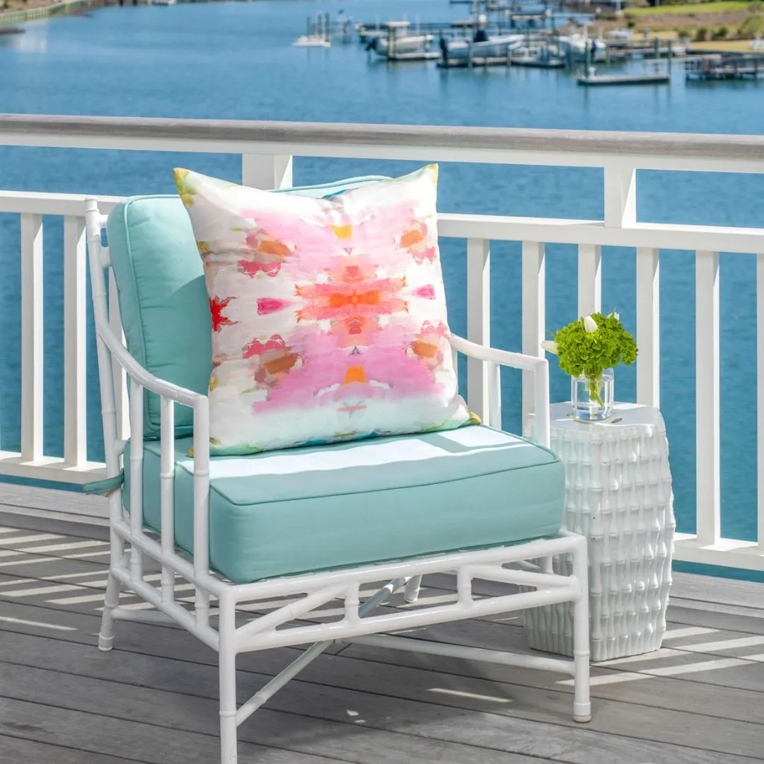 Giverny 22x22 Outdoor Pillow