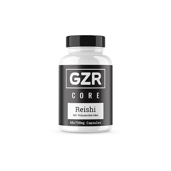 GZR 750mg Reishi Capsules - 60 Capsules