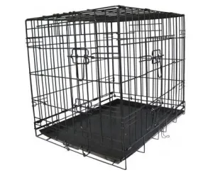 Happy Pet Pet Gear Dog Crate Fold Flat Large