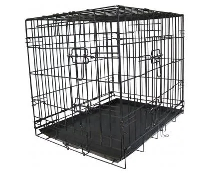 Happy Pet Pet Gear Dog Crate Fold Flat Large