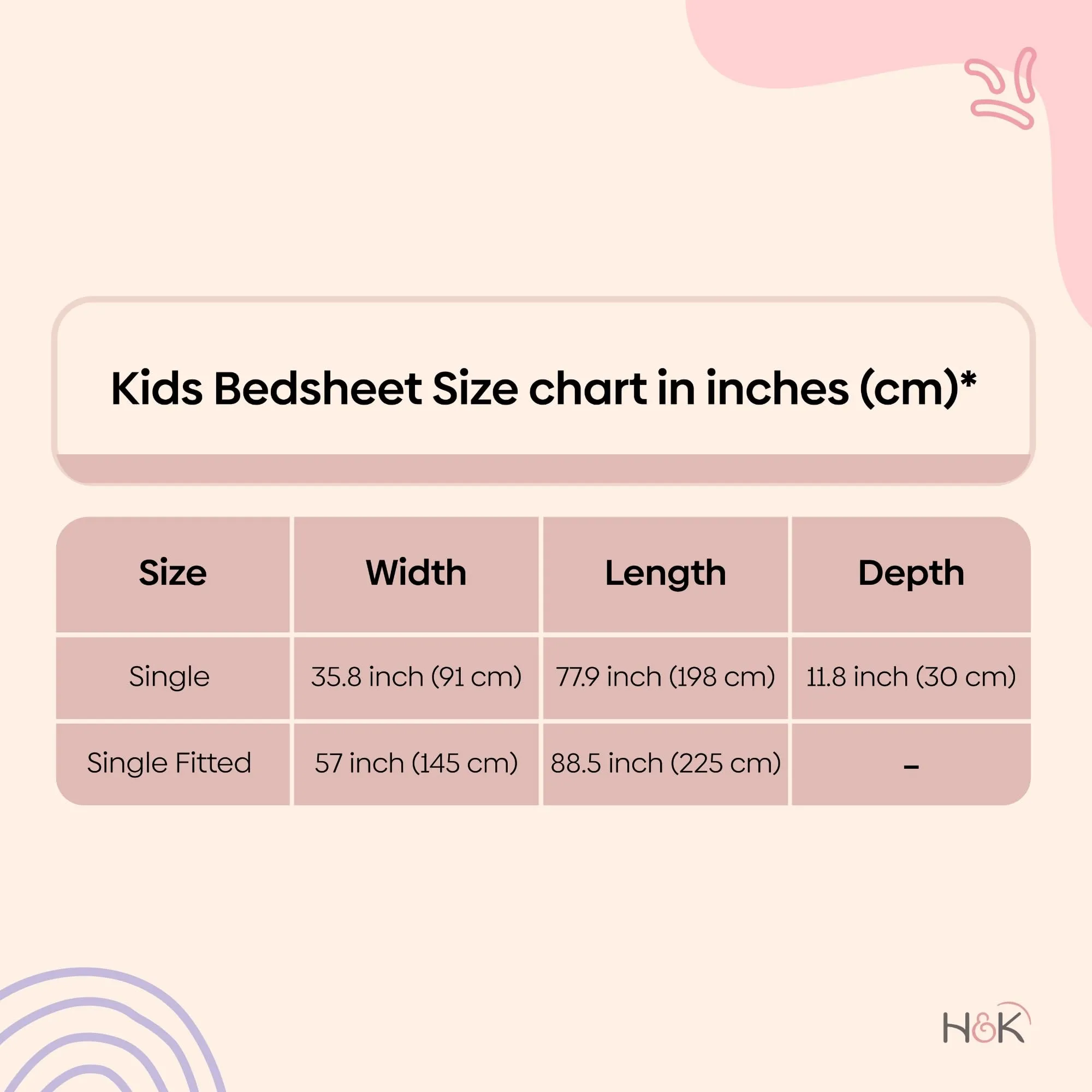 Haus & Kinder Flat Single Bedsheet Cotton for Kids 200TC - Wrinkle Free Printed Pure Cotton Single Bedsheet | 145x225CM 1Pc Cotton Single Bedsheet with Pillow Cover 1Pc | Foliage Fantasy | Multicolor