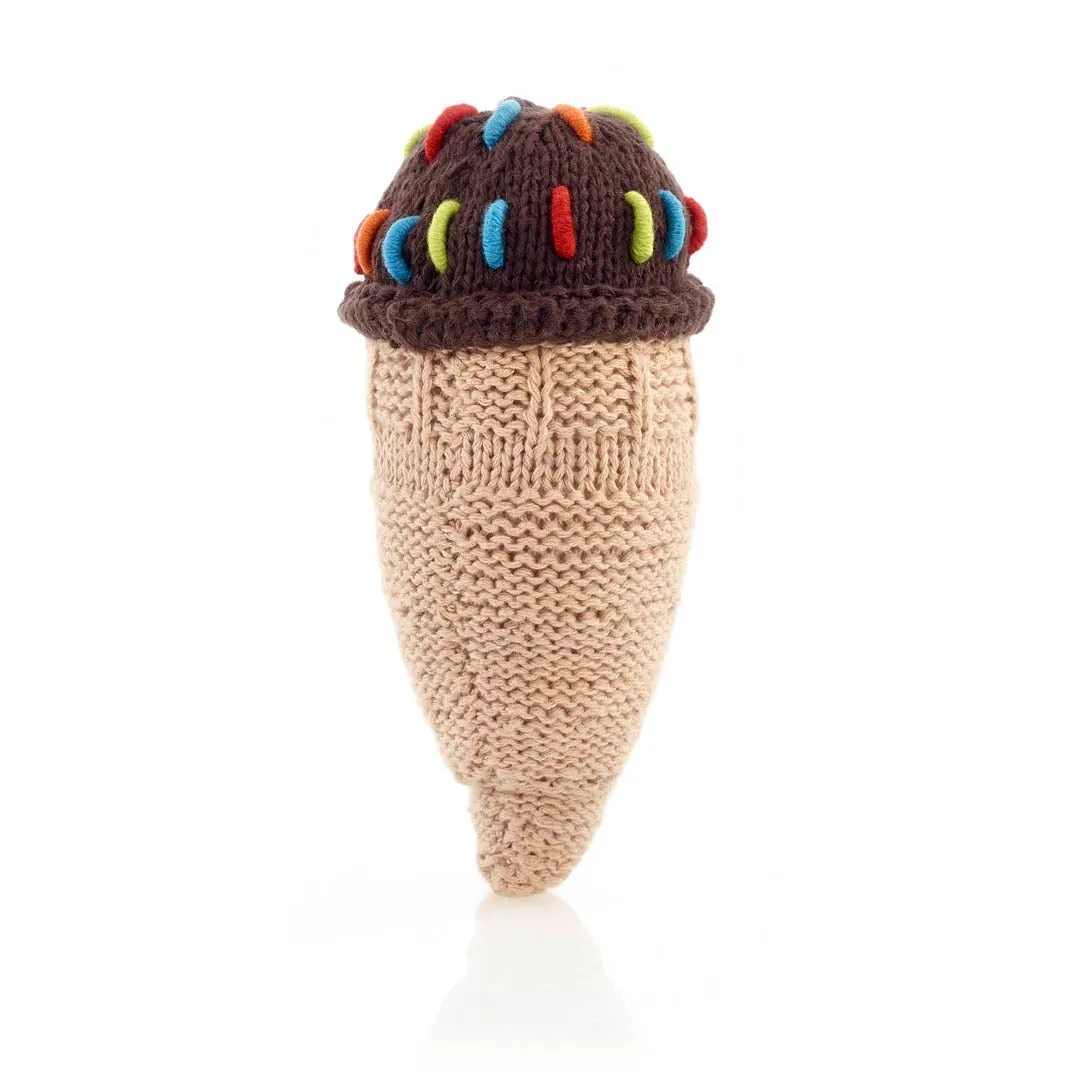 Ice Cream Cone Rattle