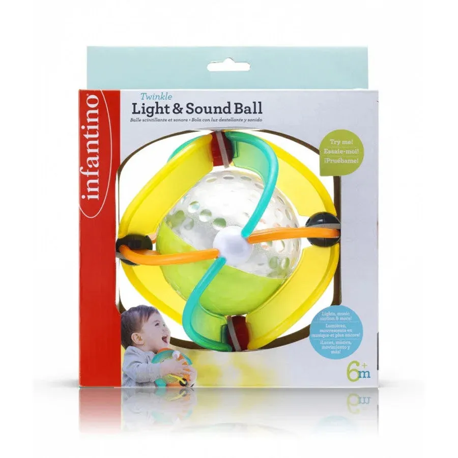 Infantino Twinkle Light And Sound Ball