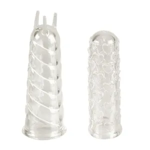 Intimate Play Versatile Silicone Finger Textured Stimulation Teasers Sleeves