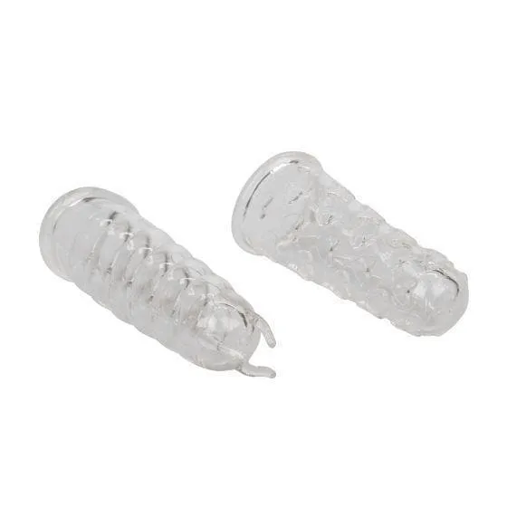 Intimate Play Versatile Silicone Finger Textured Stimulation Teasers Sleeves