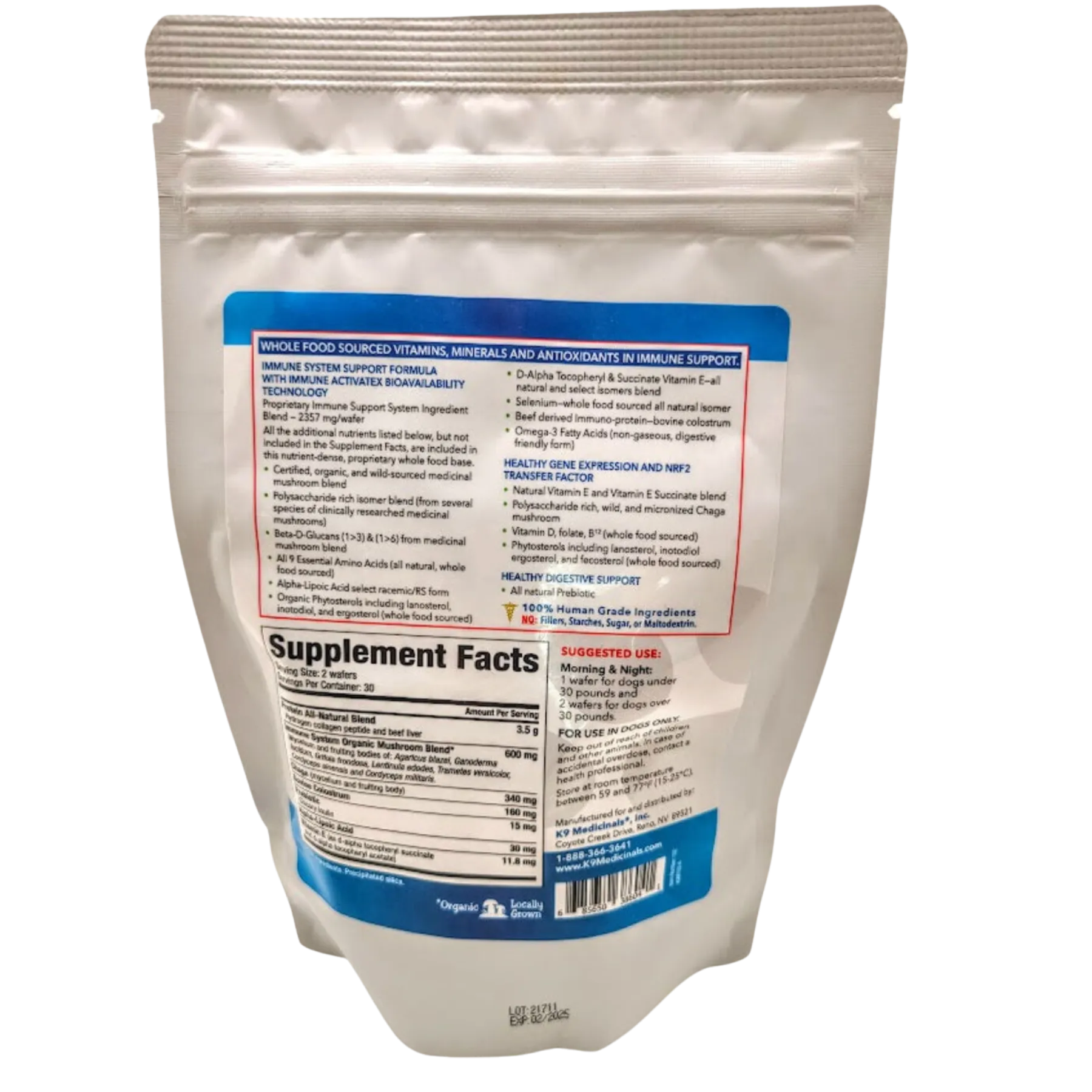 K9 Medicinals® Immune Support Wafer