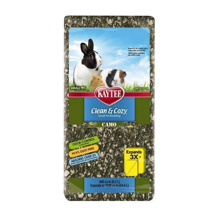 Kaytee Clean & Cozy - Camo 24.6L / 1500cu