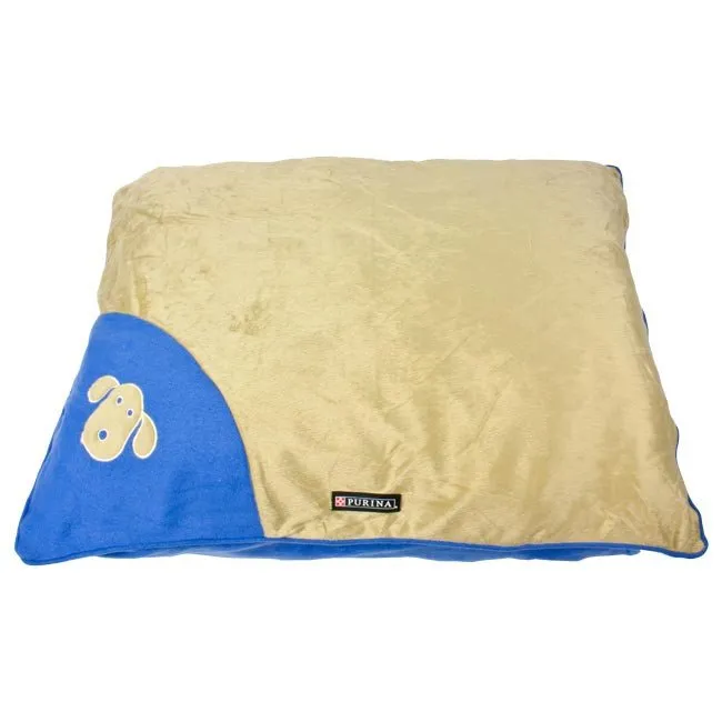 Large Pooch Pad - Champagne/Blue