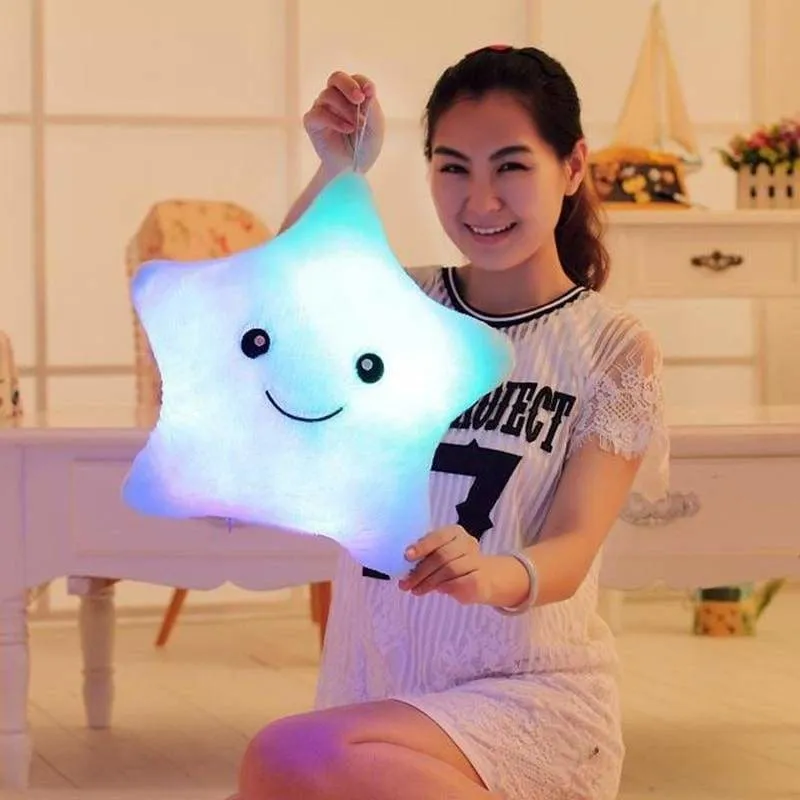 Luminous LED  Star  Pillow