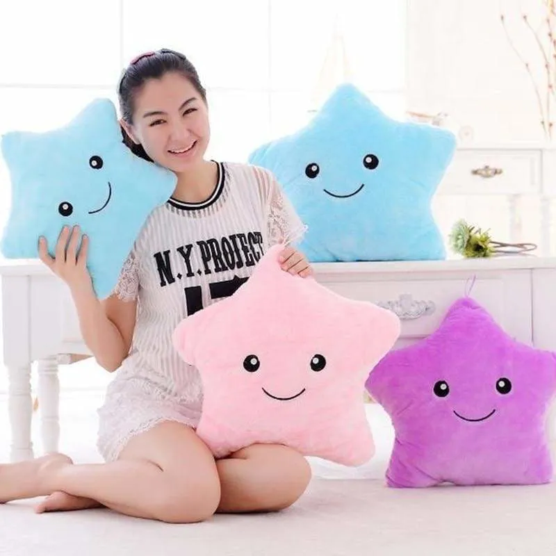 Luminous LED  Star  Pillow