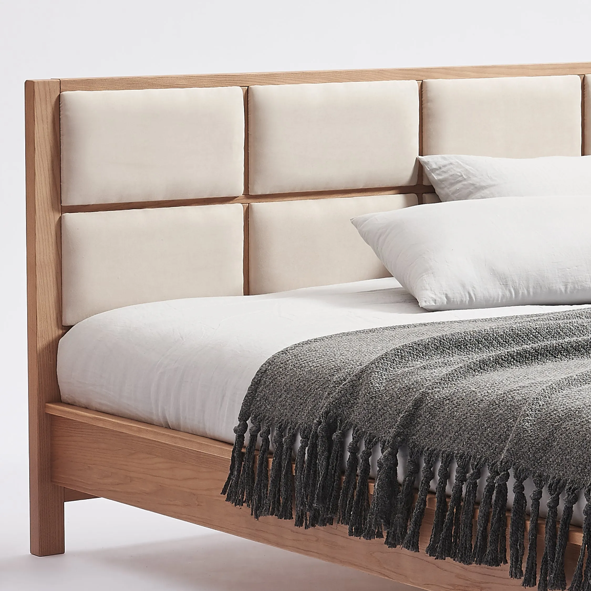 Mayfair Blockley White Bed